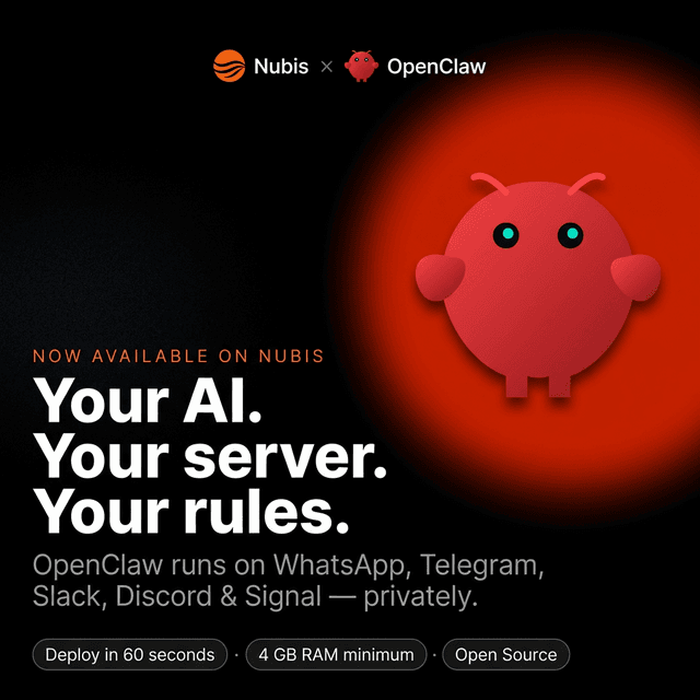 OpenClaw AI Assistant: Deploy Autonomous AI Agents on Nubis Infrastructure